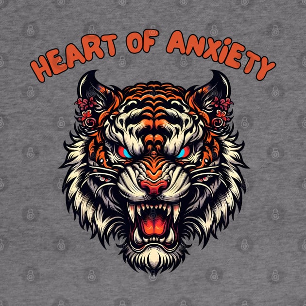 Anxiety tiger by Japanese Fever